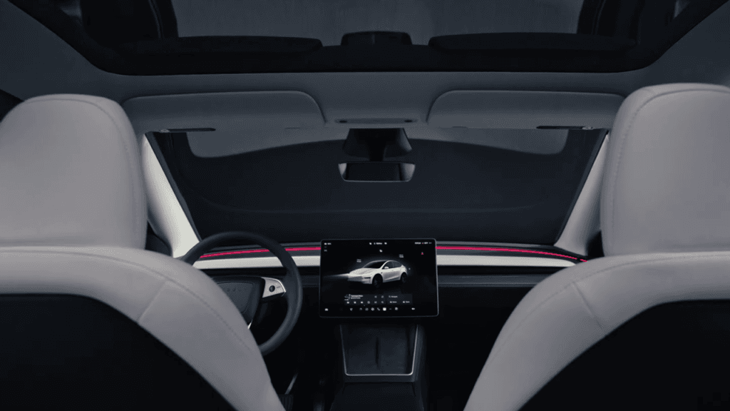 Tesla Model Y Juniper Interrieure